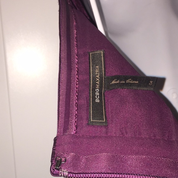 BCBGMAXAZRIA Ria Halter Mini Formal Dress Size 4 - Picture 9 of 14